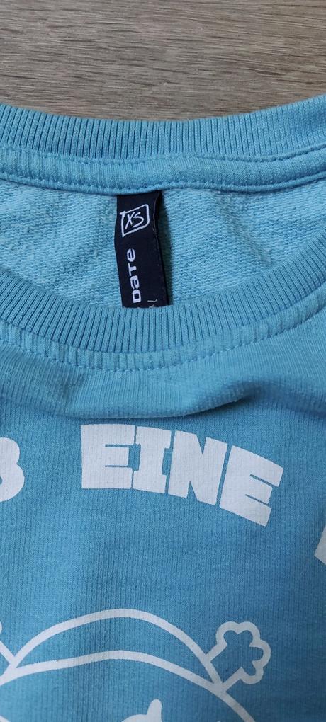 Tyrkysová mikina, xs