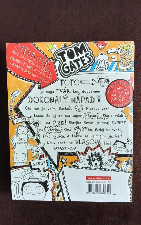 Kniha tom gates, moje dokonale napady, 