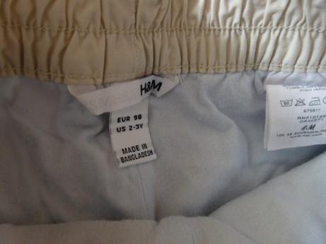 Zateplené nohavice zn. h&m, h&m,98