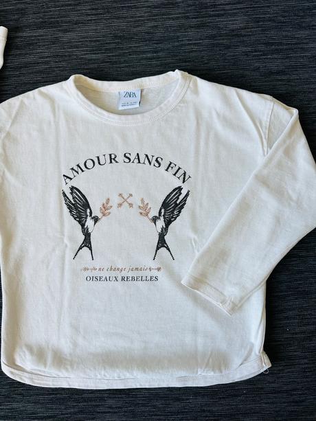 Hrubšie tričko zara 116, zara,116