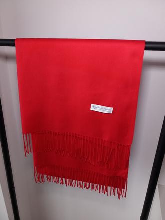 Červená kašmírová šatka/šál/pashmina, 