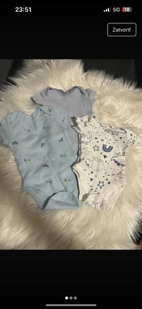 Body s krátkym rukávom, primark,62