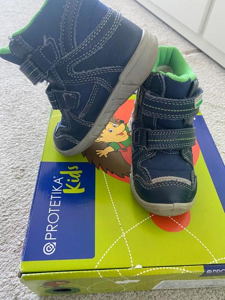 Zimné kožené topanky, protetika,24