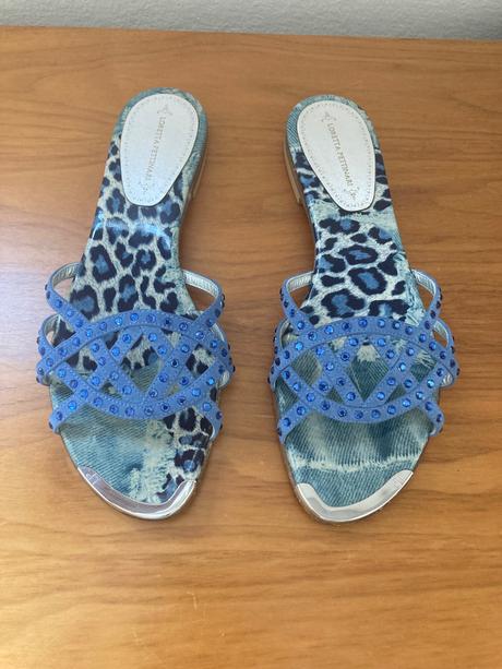 Kožené talianské šlapky, 38