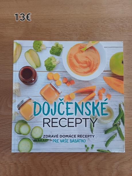 Knihy o dojčenských receptoch, 