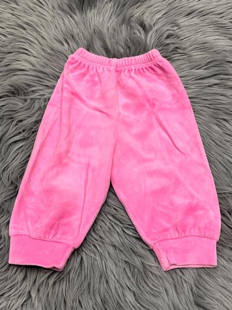 Dievčenské zamatové nohavice (6mes.), 74