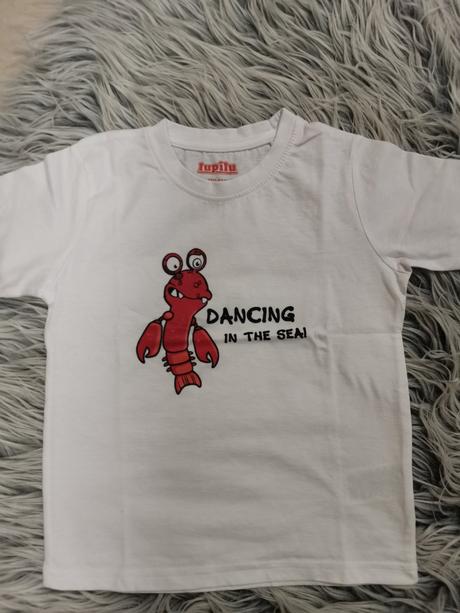 Biele tričko, lupilu,110