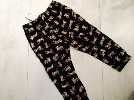 Dievčenské nohavice, h&m,92