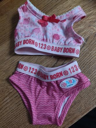 Spodná bielizeň pre bábiku baby born, 