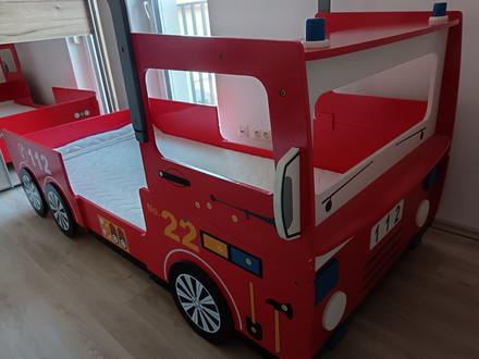 Poziarnicka detska postel, 