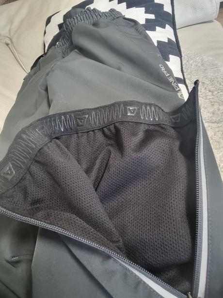 Outdoorove nohavice windbarrier, alpine pro,128