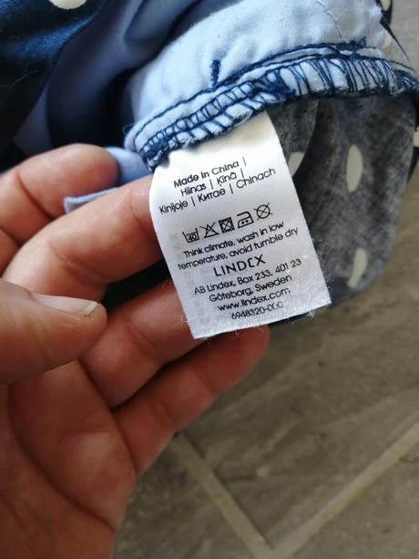 Bodkované kraťase lindex v34, 14-15 r, lindex,34