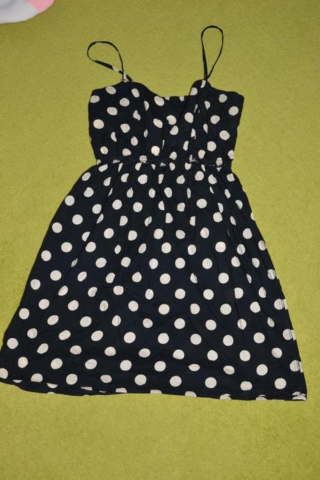 Letné bodkove šaty, atmosphere,m