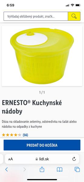 Ernesto - kuchynské nádoby