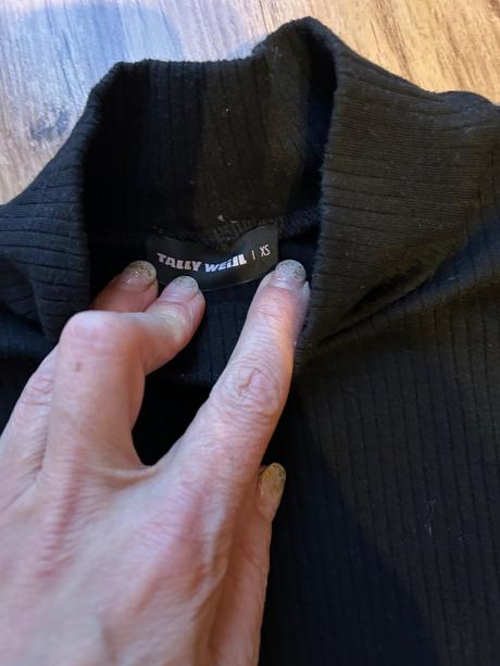 Malo nosene šaty, tally weijl,xs