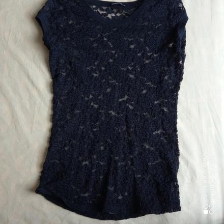 Čipkované tričko, terranova,s