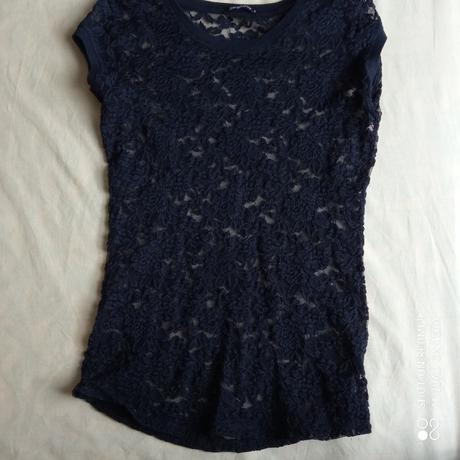 Čipkované tričko, terranova,s