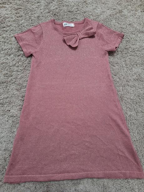 Trblietavé šaty, h&m,122