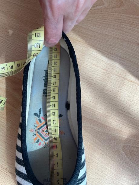 Látkové balerínky, pepperts,34