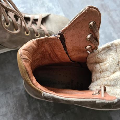 Značkové kožené topánky andrea morelli, 35