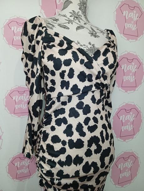 Nové šaty vzorované, s