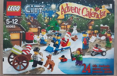 Lego 60063 adventný kalendár, 