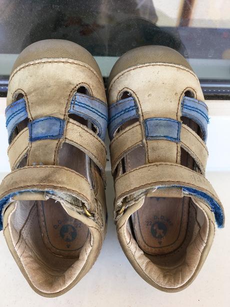 Predam makkucke, kozene sandalky dd step, vel 22, d.d.step,22