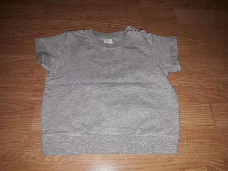 Mikina s kratkym rukavom, h&m,80