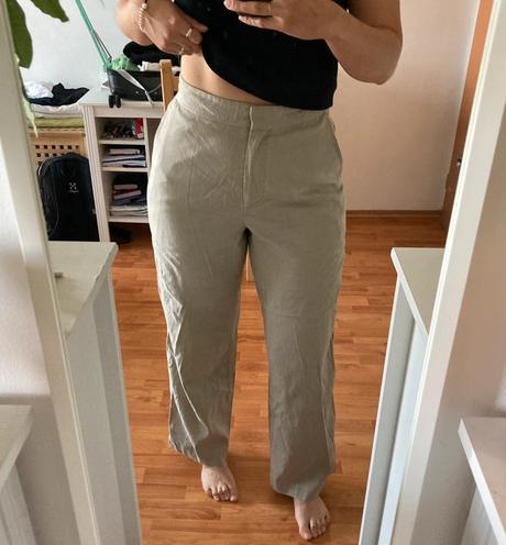 Arket ľanové nohavice, 40