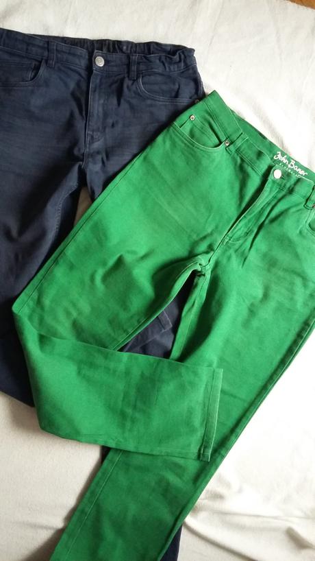 2ks chlapčenských riflí veľ. 170, h&m,170