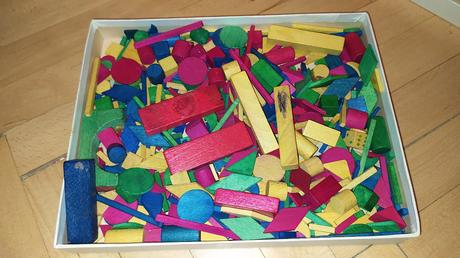 Drevené socialistické kocky tofa semliy retro, 