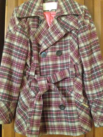 Kockovaný kabát o neill, o’neill,m