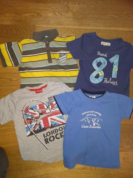 Trička s krátkym rukávom, 110