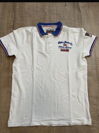 Retro jeans tričko, m