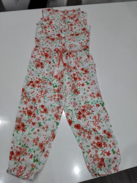 Kvietkový letný overal, c&a,116
