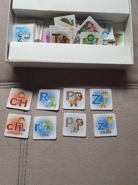 Predám pexeso písmenká, 