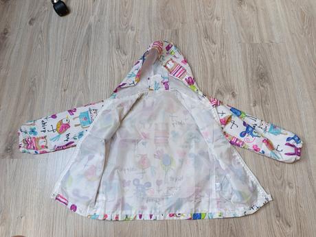 Dievčenské šuštiaková bunda, 128