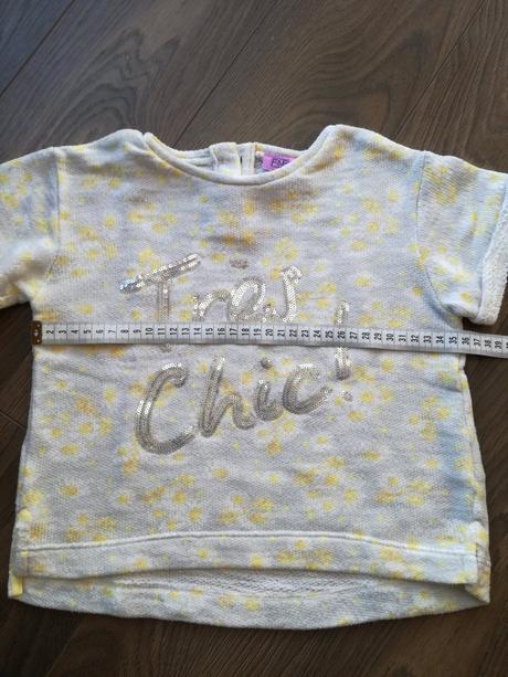 Kvietkovane tričko, f&f,122