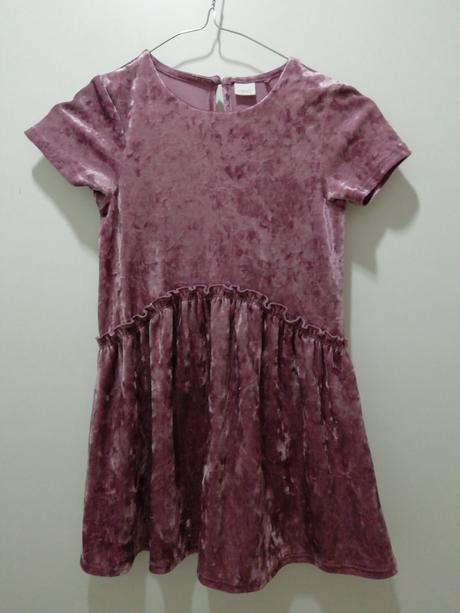 Zamatové velúrové šaty next, next,116