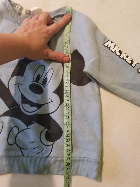 H&m mickey zateplená mikina, h&m,98