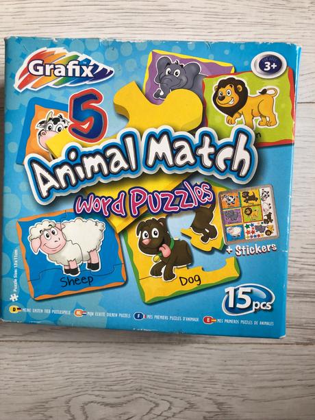 Puzzle so zvieratkami,