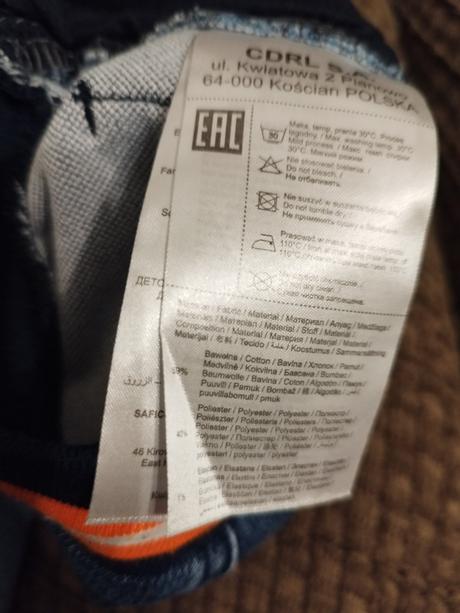 Chlapčenské džínsy zn. coccodrillo v. 104, coccodrillo,104