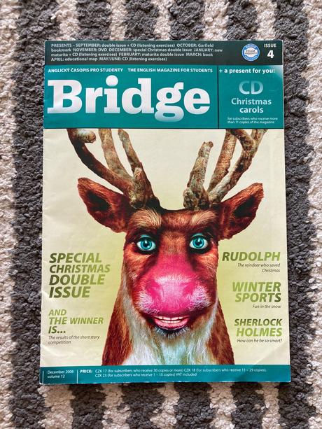 Časopisy anglický jazyk 4ks,