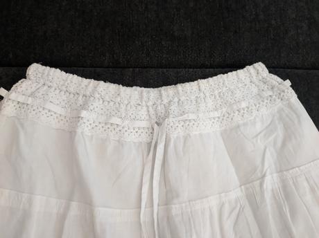 Biela letná sukňa 38, esmara,38