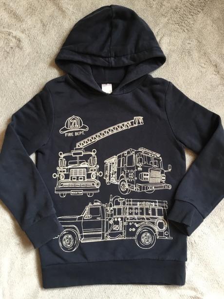 Hasičská mikina, c&a,128