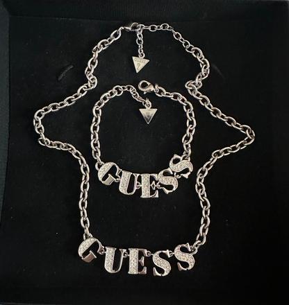 Súprava náramok + náhrdelník zn. guess originál, guess