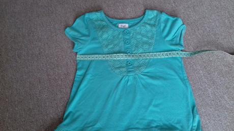 Letná tunika pre dievčatko, f&f,98