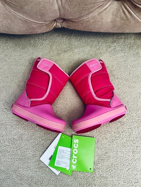 Crocs snehulky ružové, crocs,22