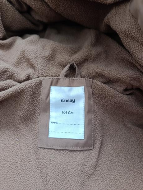 Zimná bunda 104, sinsay,104