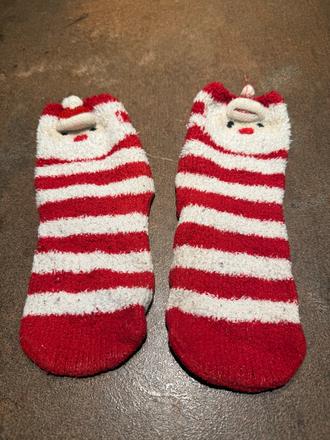 Teplučké ponožky mikuláš veľkosť 39, h&m,39